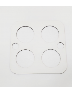 Bandeja porta 4 vasos PACK 10 UNIDADES 2